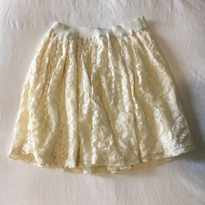 NWOT Tobi Lace Skater Skirt